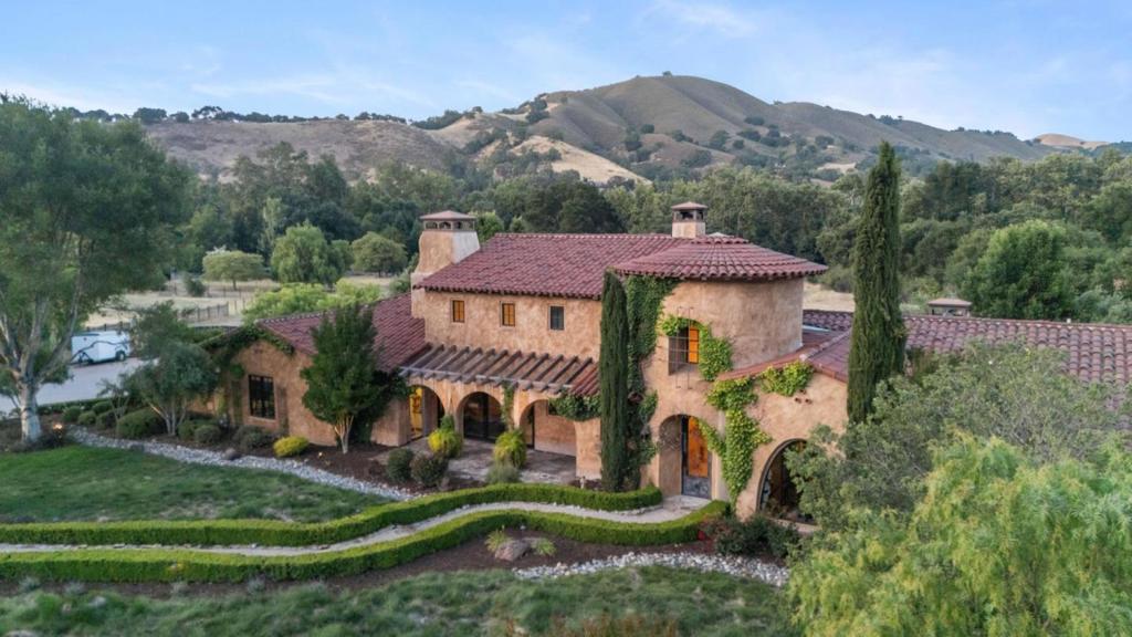 Welcome to one of the most prestigious, private and impressive homes in all of the Silicon Valley! This early California style home is a mix of a Mission and a Mansion! As gorgeous as this home is, it is also inviting and comfortable for cozy evenings or an beautiful backdrop to extraordinary events! Many weddings have been hosted in this exceptional home. Backyard feels like a resort with the pool, 20 person jetted hot tub, Cabana with Full Bar and Audio sound system, Playground, inground trampoline and nearly 3 acres to enjoy, spread out or add on! This home is an experience and no words or pictures do it justice! Everything is luxury upgrades and high end details. 20 foot soaring ceilings, amazing chef's kitchen, Office, Library, Grand Entry, Foyer with fireplace and incredible views! You are truly the King or Queen of this castle in your primary retreat bedroom! Best of everything! Must see the sunken tub/ huge shower!/ his and hers sinks and a dream closet. Every bedroom has an ensuite bathroom and walk in closet! Home and property are located for optimum privacy at the end of a cul de sac on one of the prized Heritage Estates neighborhood. Seasonal creek flows along the side of the property, providing space between you and any neighboring homes.