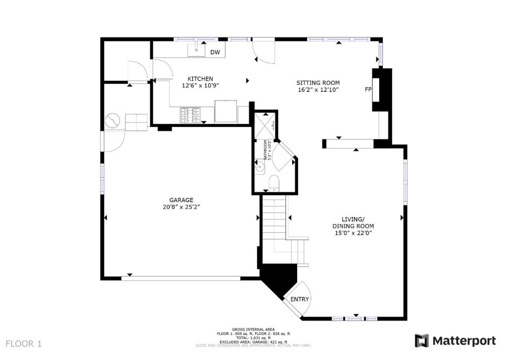 Main image without alt text