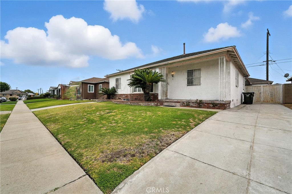 *** WELCOME TO ONE OF THE BEST PRICED THREE BEDROOM HOMES WITH OVER 1,600 SQ FT IN COMPTON *** This is the home you've been waiting for with an ADU possibility! Situated in a highly desired area of Compton with perfectly manicured lawns all around. This large three-bedroom, two-bathroom home it ready for a new family to make it home. It consists of a living room, large family room, separate dining area, and a kitchen with plenty of counter and cabinet space. A laundry room for convenience. Spacious bedrooms for a growing family. A backyard and patio that is perfect to entertain family and friends. A detached two-car garage with a long driveway for additional parking or a possible ADU. Come by and take a look! See you here =)