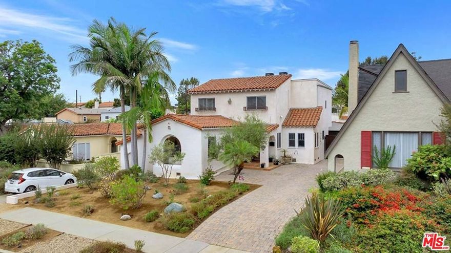 Ideally situated in the heart of Rancho Park, this timeless Spanish-style home blends classic architecture with today's comforts. Just steps from Overland Avenue Elementary  one of LAUSD's top-ranked schools  and minutes from Rancho Park Golf Course, the Griffin Club, UCLA Research Center, and Sawtelle's vibrant dining scene, the location is unmatched.Inside, sunlight fills the elegant living room and flows seamlessly into the dining area, family room, and spacious open kitchen  perfect for everyday living and entertaining alike. French doors open to a lush, private backyard with mature landscaping and space for outdoor dining or play.The home offers 5 bedrooms and 3 bathrooms, providing plenty of room for family, guests, or a home office. A detached flex space adds versatility  ideal for a studio, gym, or guest suite.Experience the best of Westside living in this inviting and beautifully maintained home  a rare lease opportunity in one of Los Angeles' most sought-after neighborhoods.