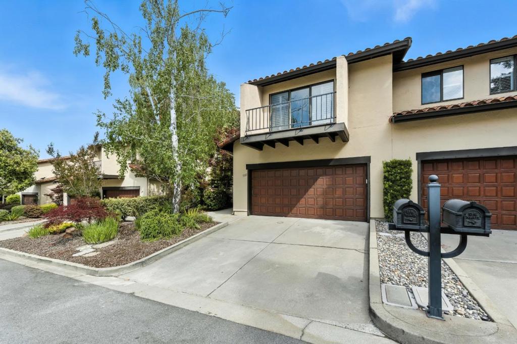 Beautifully appointed 4 bedroom, 2.5 bathroom attached single-family home that perfectly blends comfort, style, and function. The formal entry and inviting foyer opens to a grand living room, highlighted by large picture windows, a cozy fireplace, and wet bar perfect for entertaining. The adjacent formal dining room flows seamlessly onto a generously sized private patio, ideal for alfresco gatherings. The spacious eat-in kitchen is a culinary delight, featuring ample cabinetry, a breakfast bar, and sunlit dining nook. Just beyond, a comfortable family room creates the perfect hub for daily living, with a conveniently located powder room just steps away. Upstairs, discover a luxurious primary suite retreat complete with dual walk-in closets and spacious bath. Three additional generously sized bedrooms share a full hall bathroom. A separate laundry room completes this thoughtfully designed level. Attached 2-car garage with built-in cabinetry, offers exceptional storage and functionality. Community amenities include a sparkling pool, spa, and multiple lawn areas. Tucked away from the bustle, yet just minutes from the vibrant downtown shops and dining. Close proximity to major commute routes. This home offers an exceptional lifestyle with access to top-rated schools!