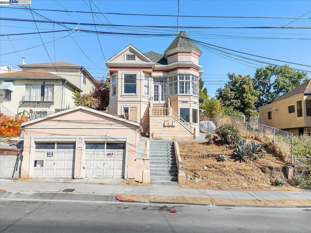Step into the potential of this early 1900s Victorian located at 2230 23rd Avenue in Oakland. With 4+ bedrooms and 2+ bathrooms across 2,576 sq ft of living space, this home sits on a generous 6,250 sq ft lot and includes a detached two-car garage. Full of character and possibility, this property is perfect for buyers looking to restore a classic or build their first investment portfolio. Whether you're envisioning a timeless single-family residence or an income-generating property, this is a rare chance to bring a piece of Oakland history back to life. Make an appointment today—have your agent reach out to schedule a private showing. Save this to your favorites—it’s an opportunity you won’t want to miss. Sold as-is | Cash only.