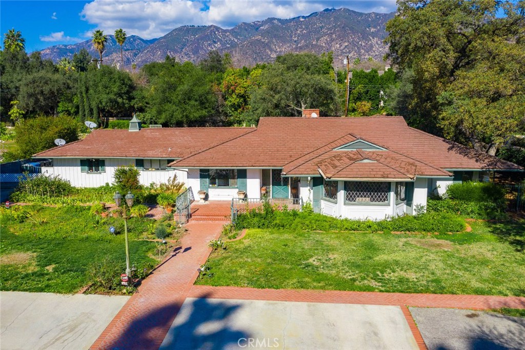 Location, Location, Location!!! Located in the Northern Arcadia's most desirable Area - the Upper Rancho area with almost one Acre of Flat Lot (39,000sf) & over 130 square feet of Frontage (130x300) featuring an enormous Circular Driveway. The Property has a generous size of Single Family home with Main House consists of 3 bedrooms, 3 baths, Formal Living Room, Dining Room, Family Room with Fireplace, a regular size Kitchen and a separate Kitchen with Breakfast Nooks, plus a Guest House of 1 bedroom and 1 Bath. An Oversize Swimming Pool completes the unique feature of this Property. Property is sold for “Land Value” with “as is” and “where is” conditions. It is a great Property for new Owner to remodel or rent out while waiting for City Permits to build your Dream Home. This beautiful lot also offers endless possibilities for your discerning Buyer wishing to build a custom Estate in Arcadia's ten-million dollar home Neighborhoods.
