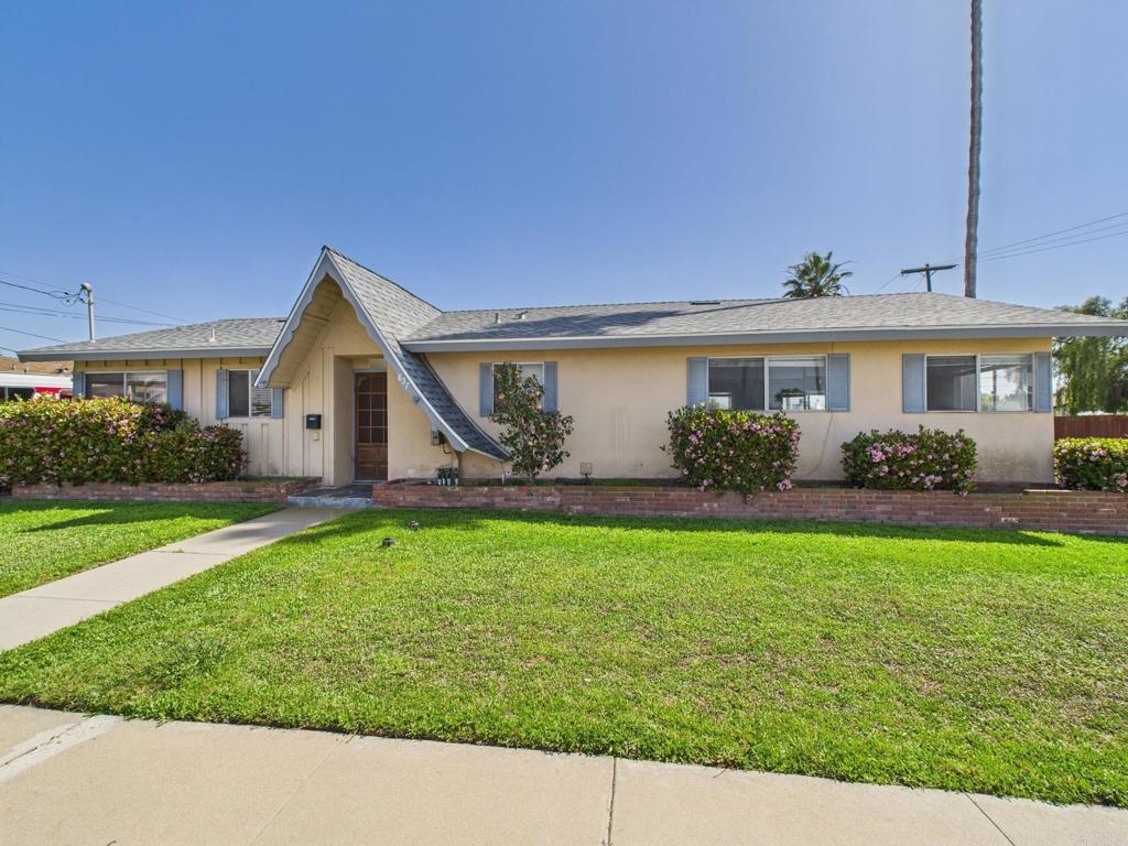 Welcome to your dream coastal home! This spacious 4 bedroom, 2 bathroom corner-lot gem is just a few blocks from the beach in one of Imperial Beach’s most sought after neighborhoods. With a detached two car garage and a bright, open layout, this home is perfect for families, beach lovers, or anyone looking to enjoy the laid-back Southern California lifestyle. Located on a quiet street in a friendly, established neighborhood, you’ll love being close to top-rated schools, parks, restaurants, and shopping all while enjoying the ocean breeze from your doorstep. The good size yard offers plenty of outdoor space for entertaining, gardening, or simply relaxing in the sunshine. Don’t miss this rare opportunity to own a home just minutes from the sand in beautiful Imperial Beach. Whether you’re looking to settle down or invest in a coastal property, 837 Oneonta Ave is the perfect place to call home.