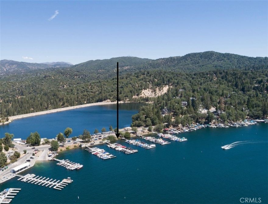 Dam 4 Sip 5 is conveniently located off Hwy 173 across from Papoose Lake (Dam). Walking distance to the ALA Marina, The Galley restaurant, and restrooms. Easy access with just a few steps from Hwy 173. No steep trails to climb. No long ALA access stairs. It is a fairly new Aluminum + Trex dock.

Dock owners have their own community 'sand box' inside a secured gated area, along with picnic tables. Priced to sell at $195,000.