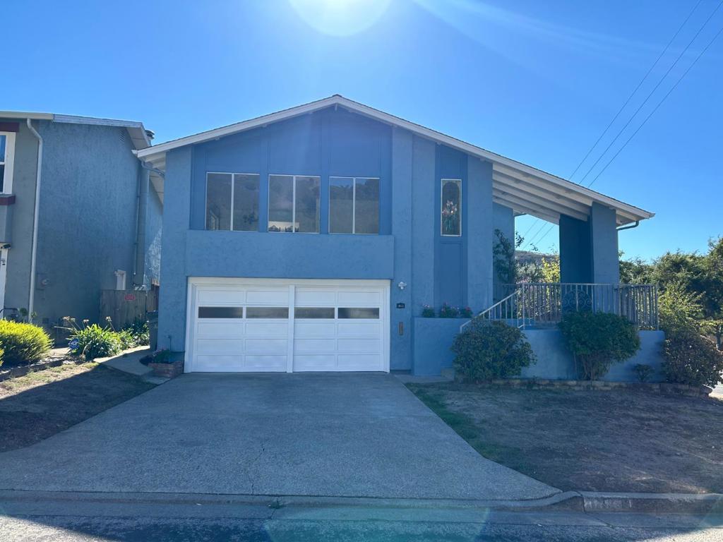 Located in the desirable, sunny Park Pacifica Neighborhood, this three bedroom, two bath home is a gem waiting for its new owner to make it their own! On the main floor you will find an oversized living room with a wall of windows overlooking the court, a dining area, kitchen with a large pantry and second dining area with access to the rear deck. The three bedrooms include a primary en-suite and hall bathroom. The lower level, you will find the laundry area and an unfinished basement with a bathroom and multiple spaces that can be turned into a bedroom, family room, gym, home office, etc! The sliding doors lead to a nice size backyard with a pool that is perfect for entertaining. RV/Boat/Oversized Vehicle Parking on side of house! Close to San Pedro Valley Park, restaurants, shops and Linda Mar State Beach. San Francisco and SFO are just 25 minutes away.