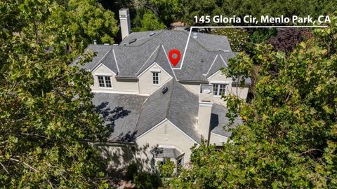 Tiny photo for 145 Gloria Circle, Menlo Park, CA 94025 (MLS # ML82054907)