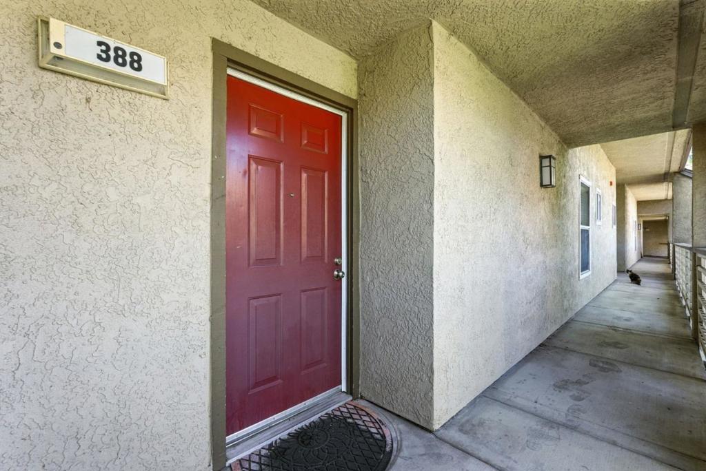 Welcome to this charming home located in the vibrant city of Hayward, includes spectacular views to the west you can relax and unwind to, from your private balcony. This cozy residence offers 906 sq ft of living space, featuring 2 bedrooms and 2 full bathrooms, including a primary bathroom with stall shower and an additional shower and tub. Functional kitchen equipped with modern amenities ensuring all your culinary needs are met. The dining area is perfect for enjoying meals with family or friends. The flooring throughout the home is laminate, providing a sleek and easy-to-maintain surface. Stay warm during cooler months with the electric heating system. Laundry convenience is at your fingertips with an in-unit washer and dryer in the hallway. Residents can also enjoy access to two community pools for relaxation, gym for your workouts and community recreation room. This property is situated within the Hayward Unified School District. Garin Pioneer Regional Park, Cal State East Bay, commute routes, all conveniently close! Come and see yourself living in this inviting Hayward home today!