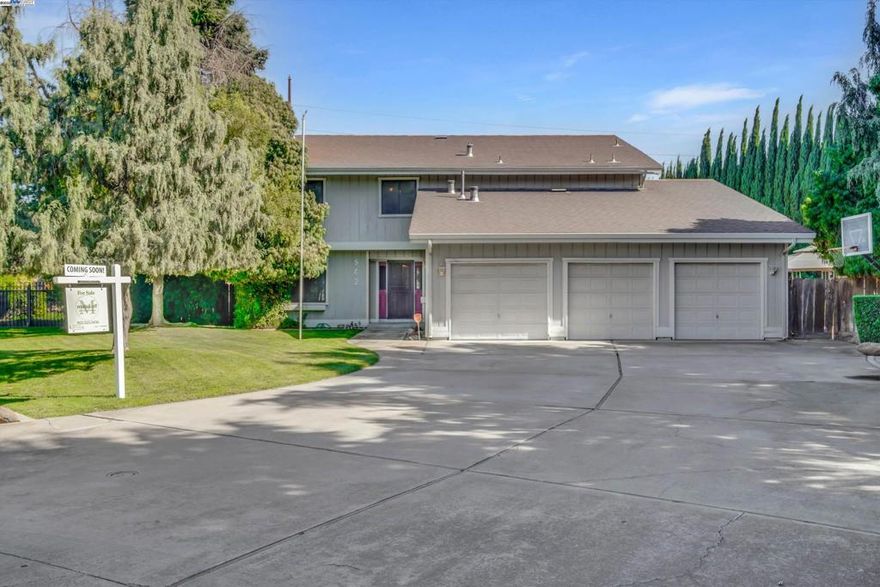 Gorgeous Greenview is one of a kind! Giant lot features a well-designed custom home with tons of potential! This striking home combines elegance, dramatic style, and unque functionality—perfect for distinctive living and entertaining large gatherings inside and out. Both levels feature open-concepts with natural light and spacious rooms.  The private primary suite features cathedral ceilings, natural light and a luxury open-concept bath with walk in shower and large soaking tub. One full bed and bath downstairs offers flexibility for guests, office or hobby room. Enjoy very private yards, expansive deck, gazebo, paved and gated sideyard (room for boat/RV etc) large shop, sparkling swimming pool, exotic 20,000 gallon Koi Pond and so much more. Truly special property located near schools, parks, shopping, and dining, this home delivers the ideal blend of lifestyle, unique character, and location. Open Saturday/Sunday 10/11-12 12-3p (Sat) and 11-1 on Sunday.