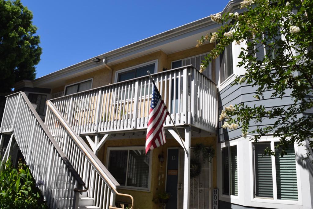 Upstairs unit with front balcony area. Very open and bright. Kitchen has lots of cabinets and breakfast island. Living area has sitting bench near front window. Full size laundry inside unit in its own closet area. Large bedrooms and 2 full baths. 2 parking spaces near unit. Complex is gated. Lindo Lake is across the street and has trails and park/picnic areas. Complex has a pool and spa. Close to schools and shopping.
