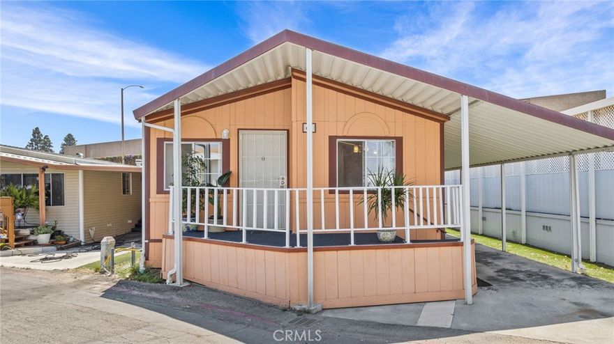 Welcome to Beachview Mobile Home Park, a serene 55+/45 age-restricted community in Huntington Beach. 



This charming home offers a comfortable living space with Cathedral ceiling, two bedrooms and two bathrooms. Notable features include a pantry, an indoor laundry room, and window coverings for added privacy. The dual-pane windows enhance energy efficiency, while carpeting in the living room, hallway, and bedrooms creates a cozy atmosphere.



The owner's suite boasts a convenient curb-less shower, and the kitchen is equipped with a Frigidaire refrigerator, Microwave, Magic Chef range, and a dishwasher. Additionally, the property includes a washer and dryer, along with two storage sheds for extra convenience.



This turnkey Surf City residence is ideally located just minutes away from Bella Terra Mall, the senior center, various retail shops, and a selection of restaurants. You’ll also find the beautiful beach within a short drive, making it a perfect place to call home.





PARK REQUIREMENTS: CASH PURCHASE REQUIRES ONLY 2 X LAND LEASE of $1850, PLUS UTILITIES AND MORTGAGE (IF NOT PAID IN CASH w/650+ CREDIT *Each person applying for residency in the community must complete an application and meet the residency requirements. *MUST CONFIRM WITH PARK MANAGEMENT.