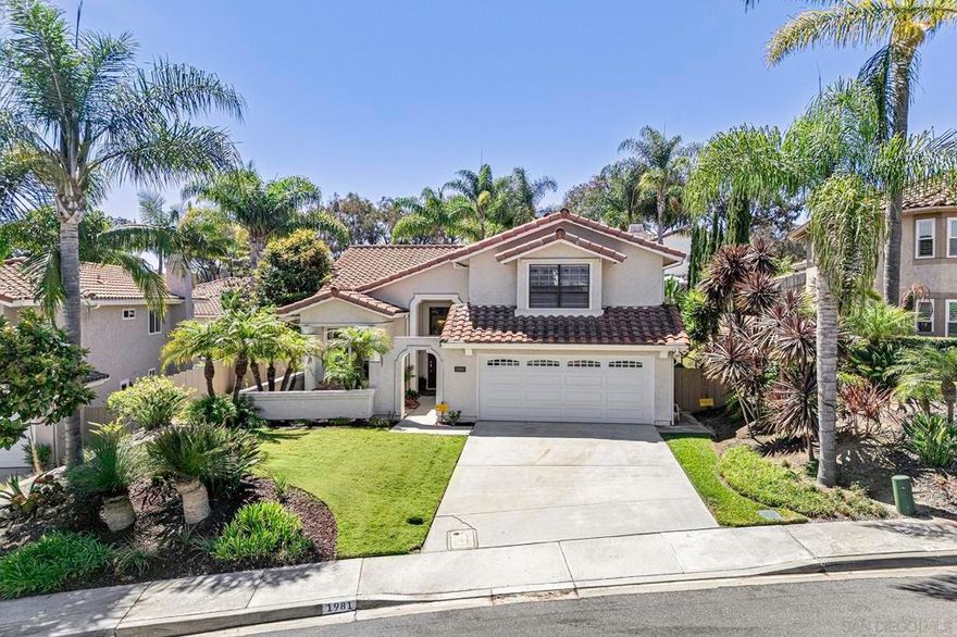 1981 Avenida Joaquin | Rancho Santa Fe Vista, Encinitas  Set in the sought-after Rancho Santa Fe Vista neighborhood, this 4-bedroom, 2.5-bathroom home offers a rare blend of comfort, convenience, and community. With Olivenhain Pioneer Elementary and Diegueño Middle School just a short walk away, the location couldn’t be better.  Freshly updated with new interior paint and carpet, the home feels clean and inviting—ready for its next chapter. The floor plan provides generous living spaces filled with natural light, and the private backyard is one of the largest in the community, offering endless potential for outdoor living, play, and entertaining.  Residents of Rancho Santa Fe Vista enjoy resort-style amenities including pickleball, tennis, and basketball courts—perfect for an active lifestyle.  Lovingly maintained and move-in ready, 1981 Avenida Joaquin is waiting for a new owner to make it their own.