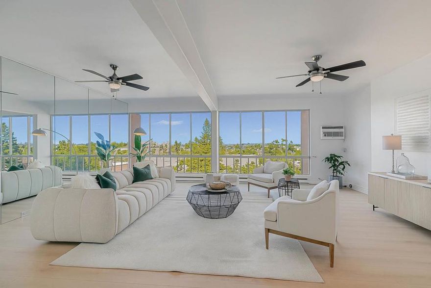 Rise above it all in this remarkable top-floor penthouse, where 9-foot ceilings and an expansive floor plan create a sense of openness thats matched only by the magnificent unobstructed views. Every sunrise feels like a private show from your perch above the city. This home has been thoughtfully renovated throughout, creating a space of seamless style and sophistication. The secure, meticulously maintained building is overseen daily by a skilled superintendent, ensuring a worry-free living experience with thoughtful amenities including in-unit laundry, a pool, sauna, community room, and two deeded parking spaces. Perfect for anyone who desires to live where the future is being built, with a blend of comfort, prestige, and global connectivity. Its a front-row seat to the most dynamic region in the world. Center of Innovation just 1.3 miles to NVIDIA, 4 miles to Apple Park, and 10 miles to Google. Entertainment at Your Doorstep with Minutes to Levis Stadium (Super Bowl & FIFA World Cup 2026), SAP Center (March Madness 2026), and Santa Clara's thriving downtown scene. Everyday Ease being Close to Caltrain, major freeways, shopping, and dining perfectly balancing work, play, and travel. Community you'll love, in this established neighborhood of Santa Clara.