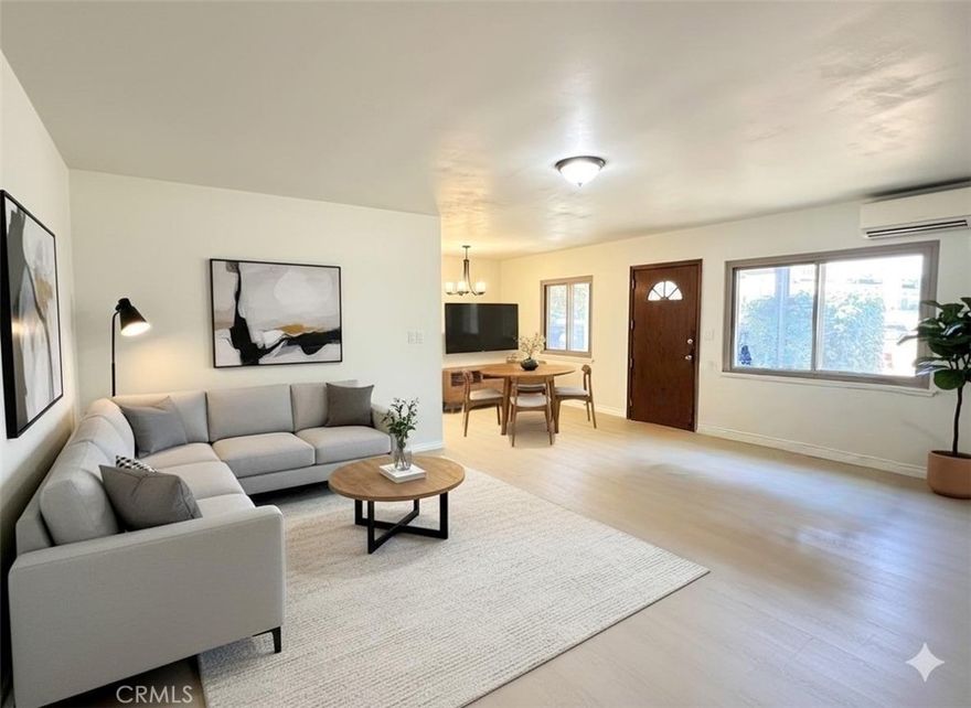 This 3 bedroom, 1 bathroom front house offers comfort, convenience, and fresh updates throughout! Recently upgraded with a remodeled kitchen, brand new vinyl flooring, and fresh paint, this home feels bright and move-in ready.  Features you’ll love include: Spacious living areas with lots of natural light, Remodeled kitchen with modern finishes, Brand new vinyl flooring and fresh paint throughout, 2 car garage and plenty of parking available. This home is walking distance to nearby schools, parks, and shops and has easy freeway access for commuting convenience.  Enjoy the feel of a single-family home with all the updates you’re looking for.  Schedule a showing today and make this your next home!  * Some photos are virtually staged *