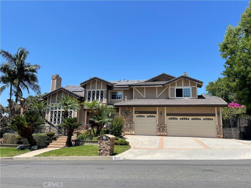 Beautiful Home in the most prestigious area of north Buena Park next to Los Coyotes Golf Club. This lovely and luxurious estate spans approximately 4,500 square feet of living space with 4 Bedrooms, 4 Bathrooms plus office which can be easily turned as 5th Bedroom. The double door entry welcomes you to the wide open living room with cathedral ceiling. Formal Dining area and specious Family Room is perfect for your family entertainment. The Upstairs Master Bedroom has an En-suit Bathroom with jet stream bathtub that relaxes your body. The solar efficient panels really will reduce your energy bill. Owner will pay for the gardener and the pool services. Tenant will pay for the water, power, gas, trash, and internet service.
