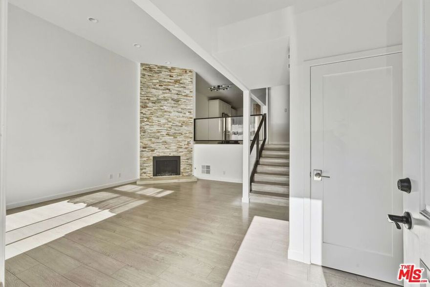 Welcome to this stylish and spacious 3-bedroom, 3 bath townhome located in the highly desirable community of Valley Village. Offering approximately 1,599 sq. ft. of comfortable living space, this move-in ready residence blends modern upgrades with exceptional convenience. Step inside to discover tastefully updated flooring, a remodeled kitchen with premium appliances, and refreshed bathrooms designed with contemporary finishes. The open floor plan features a bright living room, dining area, and direct access to a private outdoor space perfect for everyday living and entertaining. The home includes an attached private garage, adding ease and security. Enjoy the serenity of this quiet, well-maintained community, offering resort-style amenities including a sparkling pool, relaxing spa, and BBQ area. Situated just minutes from shops, restaurants, studios, freeways, and top local attractions, this townhome presents a fantastic opportunity to own in one of the most sought-after neighborhoods in the San Fernando Valley. Don't miss your chance to make this Valley Village gem your new home!