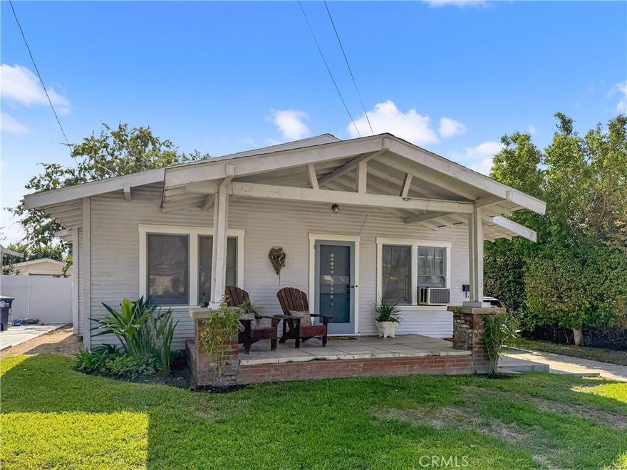 Step into this timeless Craftsman home brimming with character and charm! Situated on an extra-large lot with ample parking and a detached two-car garage, part of which has the perfect footprint for a potential ADU (buyer to verify the ability of converting to an ADU with city). 

Enjoy mornings on the inviting front porch, and cozy evenings by the fireplace in the family room. The home also features a formal dining area, spacious kitchen, and a bonus room off the back that’s ideal for a TV lounge, reading nook, or home office.

The indoor laundry room adds convenience, while the spacious primary bedroom includes a bonus area currently used as an office. A classic Jack-and-Jill bathroom connects the primary and second bedroom, maintaining the vintage appeal of this Craftsman beauty.

Full of original details, warmth, and personality, this home is ready for your personal touch to bring it to its full potential. Come see the charm, the space, and the possibilities that await!