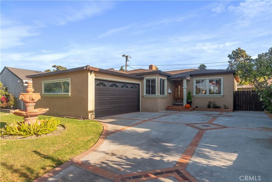 Turnkey Gem in Gardena! Don't miss this bright and spacious 3-bed, 2-bath home boasting 1,602 sq ft. Currently being used at a 4 bedroom. Key features include hardwood flooring throughout, Central Air Conditioning, and direct access to the attached two-car garage. The Great Room and cozy fireplace make it perfect for entertaining. With a move-in ready status, this home is set to go fast!