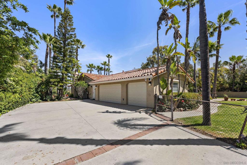 Beautiful Rancho Santa Fe Ranch-Style Home on Over 2 Acres Nestled at the end of a quiet cul-de-sac, this stunning one-level ranch-style home offers the perfect blend of privacy, space, and convenience. Set on more than 2 acres of beautifully landscaped grounds, the property boasts panoramic views and a serene atmosphere that feels like your own private retreat. Inside, the home has been thoughtfully updated with modern finishes while maintaining its classic charm. The open-concept layout is perfect for everyday living and entertaining, with spacious living areas, abundant natural light, and seamless indoor-outdoor flow. Located just minutes from top-rated schools, upscale shopping, dining, and some of Southern California's best beaches, this home truly has it all—comfort, convenience, and exceptional views—all in the heart of Rancho Santa Fe.