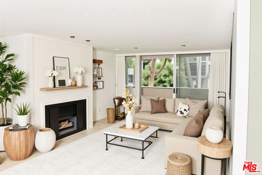 Incredible opportunity in the heart of Brentwood for a front facing condo with a balcony that runs the length of the unit. At 944 sq ft this property shares an identical floor plan to the unit above (MLS# 25-476901) which sold earlier this year for $740,000. Perfect for a developer or end-user willing to make it their own. Includes a  pool/spa, 2 tandem gated parking spots on the street level, laundry area as well as lobby security 6 nights a week. Steps from Whole Foods, A.O.C., Baltaire, Starbucks, L.A. Sushi, Alfred's Coffee and numerous dining and shopping experiences on San Vicente Blvd.