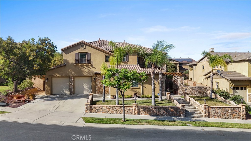 LUXURIOUS & FULLY REMODELED! This exceptional home is located in Corona's highly sought-after guard-gated community of The Retreat and offers the perfect mix of elegance, comfort, and modern upgrades. Featuring 5 spacious bedrooms and 5.5 baths, this residence showcases fresh interior paint, brand-new quartz countertops in the chef's kitchen, and thoughtful designer finishes throughout-making it feel like a model home.
An entertainer's paradise, the backyard includes a built-in barbecue and multiple areas for relaxing or hosting guests. The primary suite is a true retreat, complete with a private balcony and no rear neighbors, offering peaceful views and total privacy.
The home offers three inviting living spaces—a formal sitting room at the entry, a cozy family room off the kitchen, and an expansive upstairs entertainment room. Additional highlights include a charming courtyard, window treatments throughout, and a 3-car tandem garage.
Enjoy all the perks of this amazing location-just minutes from Dos Lagos restaurants, theaters, shopping, and entertainment. The Retreat community also features a pool, parks, and scenic hiking trails for outdoor enjoyment.