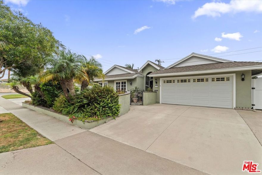 Welcome to 19941 Carmania Ln, Huntington Beach  A Rare Single-Level 5-Bedroom Gem!Perfectly situated in one of Huntington Beach's most desirable neighborhoods, this spacious single-level home offers 5 bedrooms, 3 bathrooms, and a lifestyle of comfort and convenience.Step inside to find large tile flooring throughout, a bright open layout, and thoughtful upgrades including built-in cabinetry in the dining room. The home's floorplan is ideal for families or those needing extra space for a home office, gym, or guest rooms. One of the bathrooms even features a relaxing jetted tubyour private retreat after a long day.The hardscaped front patio creates an inviting outdoor living space, perfect for morning coffee or entertaining.Location is everythingand this property delivers. Just steps away, you'll find direct access to the Santa Ana River Trail, offering miles of biking, running, and walking trails all the way to the beachwithout crossing traffic. Families will love the proximity to award-winning schools, including Pegasus Private School within walking distance. Everyday conveniences are also nearby with Whole Foods, Target, and Starbucks just a short stroll away.This rare combination of size, single-level living, and a prime Huntington Beach location makes 19941 Carmania Ln a home you won't want to miss.