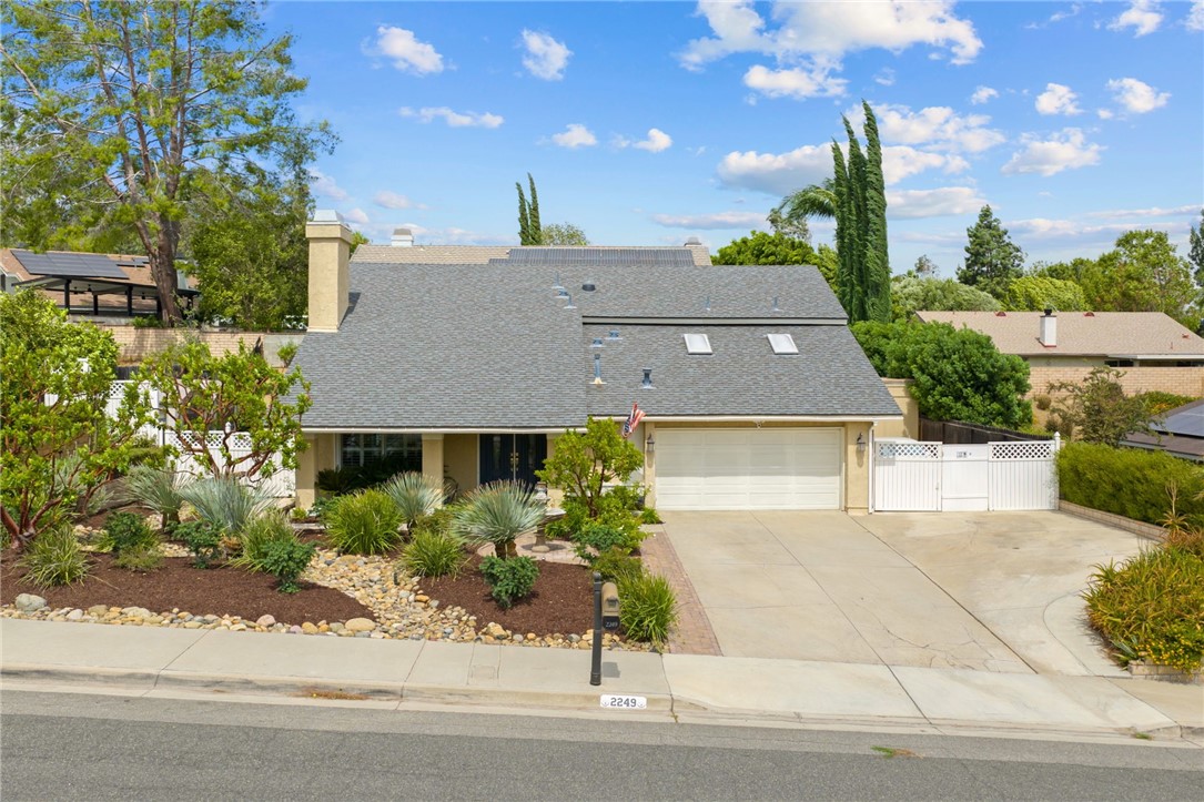 Welcome to Canyon Crest!
This beautiful home offers the perfect blend of comfort, style, and outdoor living. The spacious backyard is a true retreat, featuring a sparkling swimming pool and spa, an expansive deck, BBQ area, and fruit trees—ideal for entertaining or simply relaxing. There’s also gated side access for RV parking, plus drought-tolerant landscaping in the front for easy care and great curb appeal.
Step inside to an open floorplan filled with natural light. The updated kitchen boasts granite counters, an island with extra storage, and plenty of space for cooking and gathering. Newer floors and fresh paint throughout complement the dual-pane windows with plantation shutters. Enjoy cozy evenings by the living room fireplace, or stay cool in summer with ceiling fans and a whole house fan.
The large primary bedroom is a peaceful escape, filled with natural light and plenty of room to unwind.
With its combination of modern updates, thoughtful details, and resort-style backyard, this Canyon Crest home is ready for its next chapter.