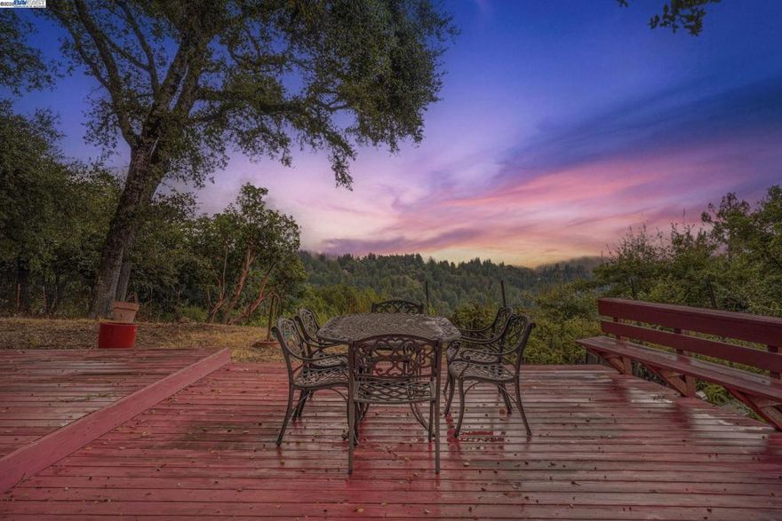 Welcome to 23762 Hutchinson Drive, a beautifully updated Los Gatos home with breathtaking mountain and skyline views. Start your mornings with coffee on the backyard deck while watching the sunrise, or host gatherings surrounded by the forest and mountain backdrop. Recently remodeled with new flooring, refreshed bathrooms, and new roof, this move-in ready home combines modern comfort with timeless charm. The open living areas are filled with natural light and flow effortlessly toward the views. A versatile downstairs bedroom offers the perfect space for a private office, gym, or guest suite. Upstairs, spacious bedrooms provide comfort and privacy for the whole family. Beyond the walls, enjoy the benefits of top-rated Los Gatos schools, peaceful surroundings, and an escape from the pace of Silicon Valley, with easy access to hiking, town amenities, and commuter routes (6 minutes away from highway 17). A rare opportunity to own a home that blends convenience, serenity, and stunning scenery in one of the Bay Area’s most sought-after communities.