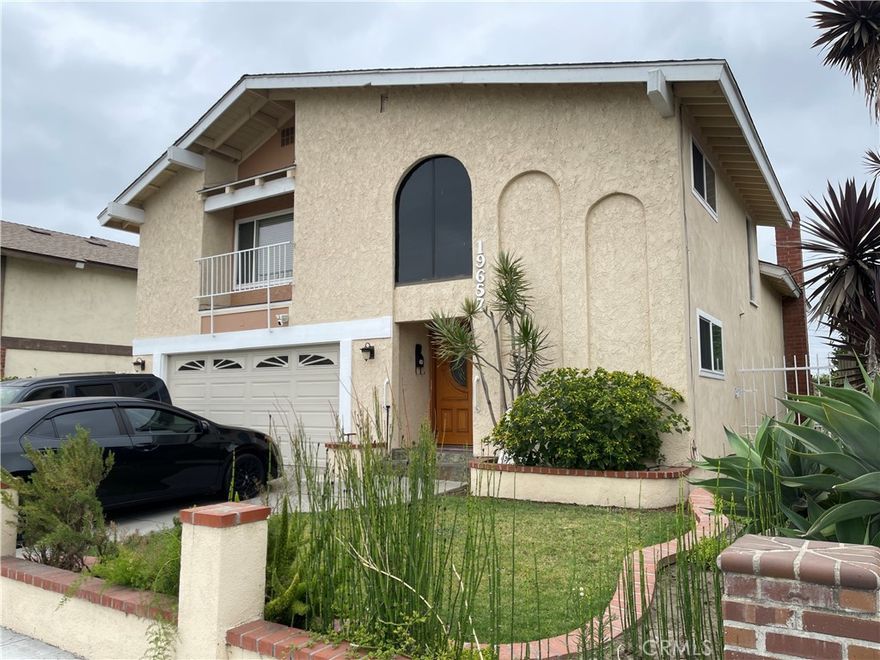 Welcome to this stunning 2-storey home in the heart of Cerritos! There are 5-Bedroom plus 1 Bonus room and 3 Full bathrooms. It has 1 room conveniently located on the main floor with easy access to the full bathroom. This home is designed to accommodate your family needs, 2-car garage attached. An impressive 2,514 sq. ft. living space on a generous 5,006 sq. ft. lot. Upon arrival, you are greeted by a wooden double-door, marble-entry hallway, leading to spacious living room and family room. The bright & airy kitchen provides ample space for cooking and entertainment. The house features the following: Newly installed copper pipes, New Roof, New Paint (inside & out) and newly installed wood flooring on the entire second floor, including the room on the first floor.  The family room & kitchen have tiles that complement the wood flooring. It has centralized air condition, heater and fireplace in the family room. It has a swimming pool. Location is conveniently located within the highly acclaimed ABC Unified School District, Cerritos Mall, Cerritos Town Center and Church. Grab this opportunity to own this charming home!
