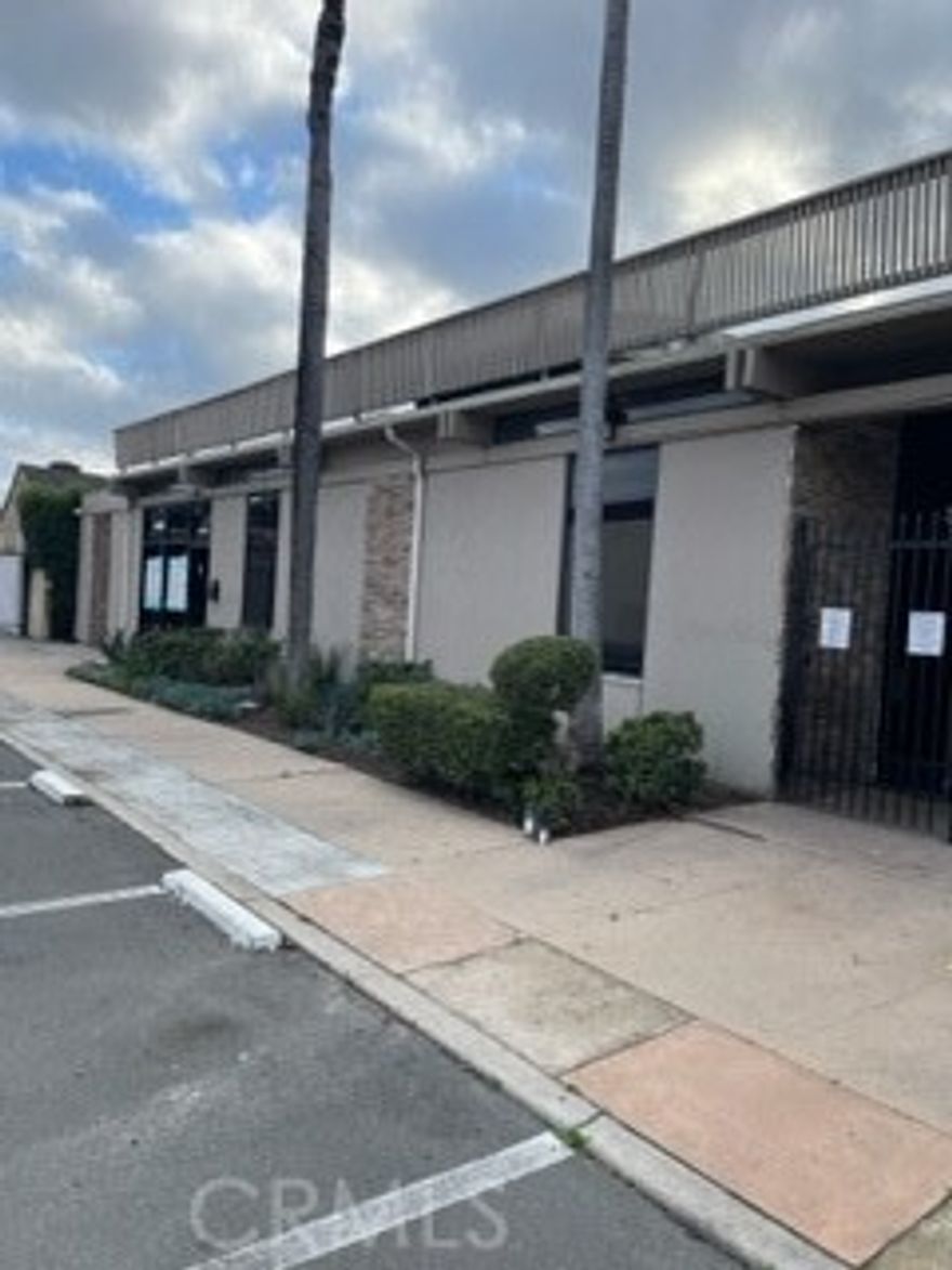 This Office unit is located in a busy area between Ball Road and Beach Blvd and is available for rent as a month to month. It has multiple rooms. It was previously occupied by an acupuncture and medical office. vitamin store. It has an open space for parking and very convenient and accessible to freeway, restaurants, and grocery stores. The unit is very spacious. See Mls DW 25008976  the two( one story) is for sale. Seller selling it as is, if you want to to rent the whole building, discounted for $4500