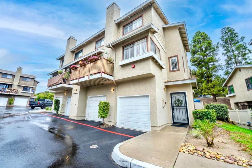 Welcome to your next home in the heart of Chula Vista! This delightful Townhome offers a perfect blend of comfort and convenience. Nestled in a friendly community, this property is ideal for anyone looking for a cozy yet modern living space. Enjoy a well-designed floor plan that includes 2 bedrooms bedrooms and 2.5 bathrooms, 1 car attached garage + 1 assigned car space, designated space for washer & dryer in garage, recent upgrades throughout the unit: laminated floors, window shutters, crown moldings, appliances, kitchen cabinetry, quartz counter top, and many more.  The living room is bright and airy, with large windows that let in plenty of natural light and a welcoming atmosphere providing ample space for relaxation and entertaining and for this winter season a cozy fireplace to enjoy.  The Kitchen features modern upgrades, stainless steel appliances, plenty of cabinet space and a cozy dining area, perfect for both everyday meals and special gatherings.   The upstairs level provides provides plenty of privacy for both bedrooms. The principal bedroom bathroom feels like a spa with plenty of modern upgrades and a wall to wall closet to enjoy a comfortable lifestyle.   As part of a well-maintained complex, you’ll have access to amenities like pool, green areas and walkway for you to exercise or daily dog walk.   Centrally located in Chula Vista, close to major shopping centers, schools, parks, hospitals and major freeways. Our property is only 10 minutes away from the beach, 15 min to downtown San Diego, 5 min to the international border to Mexico. Motivated sellers, Contact Agent Direct for appointment (619)954-3318, Complex is approved for VA & CONVENTIONAL loans. A Must Property!!