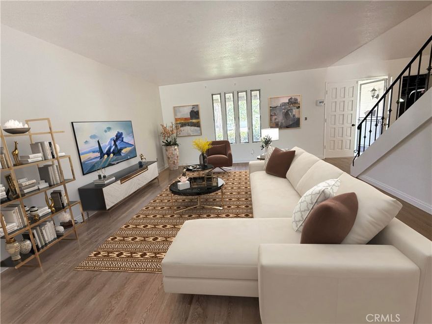 Fall in love with Cerritos living at 16417 Stowers! This spacious 2-story home on a serene cul-de-sac boasts a prime location with easy access to all the amenities Cerritos has to offer, including Olympic-size swimming pools, beautiful parks, and top-rated schools.



Step inside and be greeted by fresh new paint and carpet throughout. The formal dining room sets the tone for elegant gatherings, while the separate family room featuring a cozy fireplace creates a warm and inviting atmosphere.



You'll also appreciate the stunning new kitchen cabinetry in soft neutral colors, complemented by gorgeous quartz counters and brand-new stainless steel appliances including a dishwasher, oven, and stove. Perfect for culinary adventures!



With one bedroom and one bathroom conveniently located downstairs, this home provides flexible living options. Plus, enjoy the convenience of being within walking distance to Carmenita Junior High, Stowers Elementary, and Cerritos High School, as well as the Cerritos Library. Delight in nearby parks and Olympic-size pools, allowing you to embrace a lifestyle filled with recreation in the wonderful City of Cerritos!