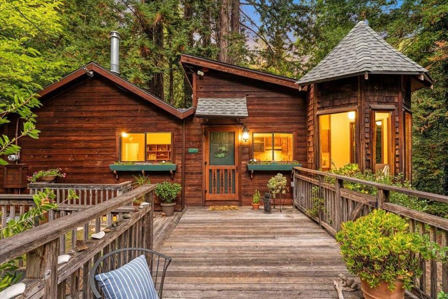 Nestled at the end of a private road, 880 Sunrise Ridge is a sunlit retreat on approximately 2 acres-offering serenity, space, and convenience just minutes from town. The main level allows for easy single story living with a spacious primary suite, open concept kitchen, dedicated office, and workout room. Downstairs features 2 guest bedrooms, a full bath, a large media room/family room, and a versatile landing area - ideal for study, play, or creative use. Thoughtful design includes abundant storage, built-ins, and flexible-use spaces throughout. A detached garage offers even more room for tools, hobbies, or gear, plus theres ample parking for RVs, boats, or oversized vehicles. Adorned with beautiful forested areas, multiple gardens, and abundant natural light, this very special property combines peace and privacy with close access to top-rated schools, shopping, dining, and commuter routes. 880 Sunrise Ridge is more than a home. It's a space to breathe, create, and thrive.