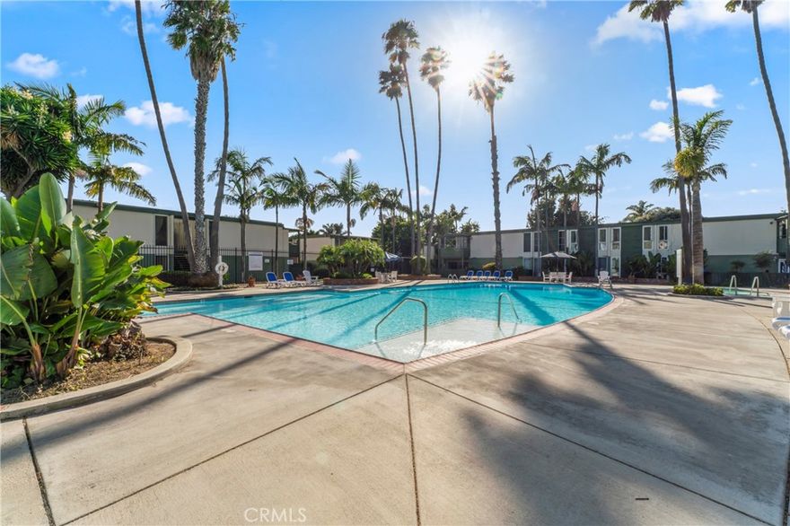 Ocean breeze, endless sunsets, and walking distance to just about everything you could possibly want! If you’ve been dreaming of living near the beach, close to Ventura’s best shopping, dining, and outdoor recreation, this beautifully located 2-bedroom, 1-bath condo at Buenaventura Gardens delivers it all. Enjoy an amazing lifestyle just minutes from the sand, Ventura Pier, Pacific View Mall, downtown Ventura, parks, and hiking trails—with easy freeway access to Malibu, Ojai, and Santa Barbara. Inside, you’ll find an inviting layout with a bright living area that opens to one of the largest private patios in the community, perfect for entertaining, dining, or soaking up the ocean air. The kitchen opens to the dining area, the updated bath adds a modern touch, and the unit includes a convenient in-home laundry closet. The community features resort-style amenities including a pool, spa, clubhouse, billiards, and lush landscaped grounds—all within walking distance to Trader Joe’s, Target, BevMo, and more. VA approved and ready for you to experience the best of Ventura coastal living!