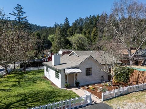 Photo of 8215 Glen Arbor Road, Ben Lomond, CA 95005 (MLS # ML82039951)