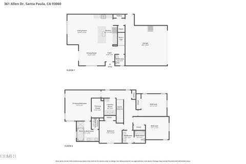 Tiny photo for 361 Allen Drive, Santa Paula, CA 93060 (MLS # V1-37173)