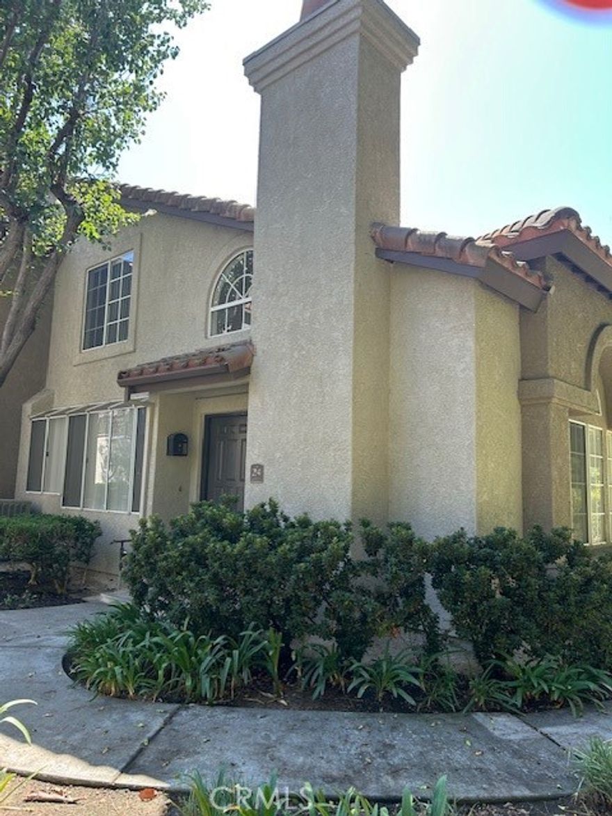 Newly updated end unit condo with 3 bedrooms and 3 bathrooms. Two Full Baths upstairs and one Bathroom downstairs. Attached two car garage, enclosed private patio. Located in the tree lined resort style gated community of Windflower. The community offers a fenced in Pool and Spa and gas fired BBQ grills. Within walking distance to Aliso Viejo Town Center which is located across the street and offers great dining, shopping and entertainment. All situated and minutes from top rated schools, city parks and hiking trails.