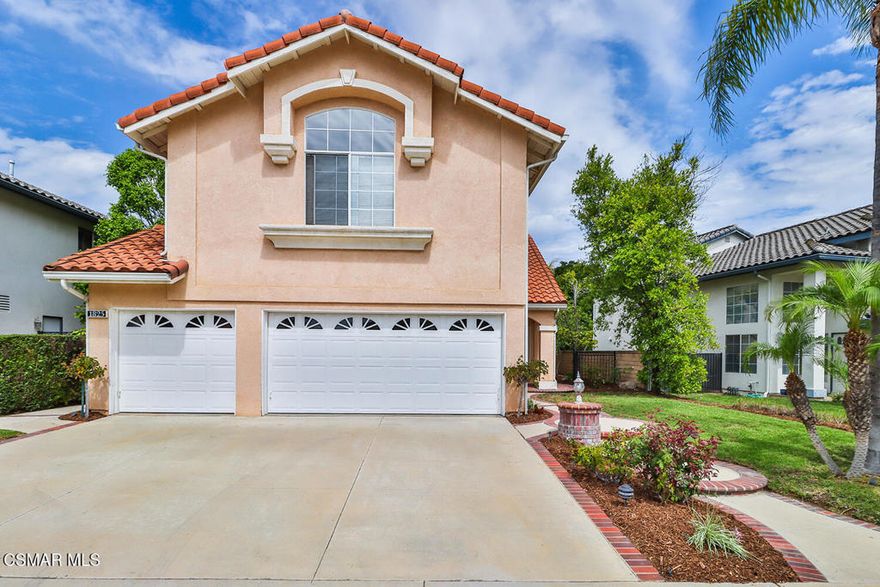 Welcome to Guard Gated Rancho Conejo! Are you looking for a 1900+ sq.ft. 2 story home with GORGEOUS hardwood and marble floors and that is extra LIGHT AND BRIGHT? This could be it! Freshly painted inside in tasteful neutral tones, this 3 bedroom, 2.5 bath PLUS a FLEX SPACE is absolutely lovely...and wait until you see the granite and stainless kitchen! Upon entering, you will see the living and dining rooms, a powder room and the super sunny kitchen! Upstairs are two nice-sized guest bedrooms that are close to the guest bath. Also upstairs is the peaceful primary suite, complete with a walk in closet, 2 sinks, a stall shower and separate bath. The backyard is private and has a large patio area with BBQ...the perfect place to entertain family and friends! Indoor downstairs laundry. 3 car garage with LOTS OF STORAGE. NO PETS. Close to Blue Ribbon Schools, Shopping, Hiking and Restaurants. Come take a look!