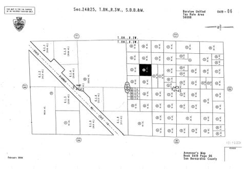 Photo of 0 Near Hodge, Barstow, CA 92311 (MLS # CV26208787)