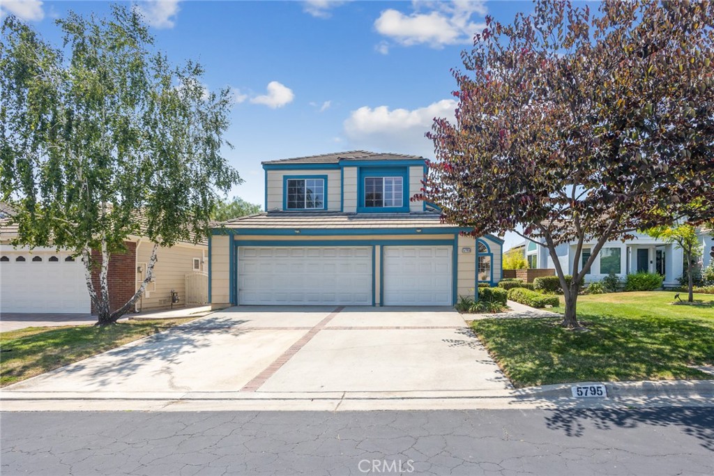 Desirable North la Verne location for this wonderful 4 bedroom 2.5 bathroom two story home. Entry, living room and dining room features vaulted ceilings along with wood flooring. The family room has a fireplace with travertine stone and wood flooring. The kitchen has updated cabinetry with granite counter tops, natural stone backsplash, stainless steel appliances, recessed lighting and small island. There is also a half bathroom and laundry room on the first level. Shutters have been installed on most of the homes windows. The upstairs master bedroom also has a vaulted ceiling , wood shutters and wood flooring. The master bathroom features a separate soaking tub and shower. The cabinet has dual sinks with ample space for storage. There is also a large walk in closet. The remain upstairs bedrooms also feature wood flooring. The remodeled hallway bathroom features a shower with newer cabinetry and plumbing fixtures. There is also an attached three car garage with room for storage. The backyard has block perimeter walls and a patio.