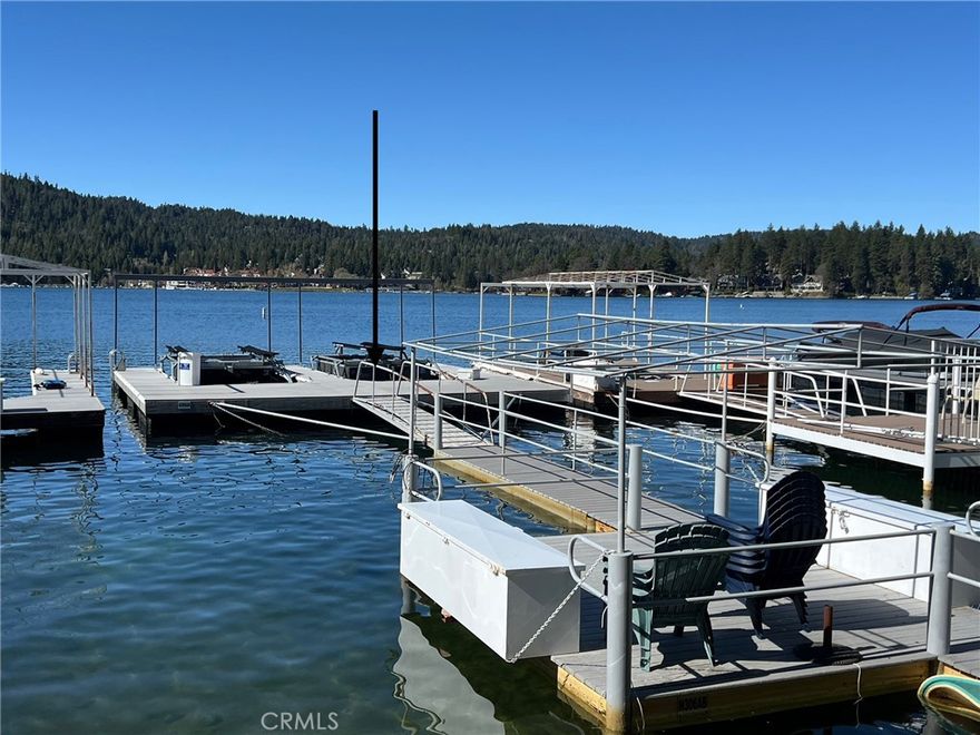 1/2-Double Dock in North Bay/Tavern Bay – Unmatched Lakeview!



Don't miss this rare opportunity to own a 1/2-double dock in the coveted North Bay/Tavern Bay area, offering breathtaking lake views with the iconic Lake Arrowhead Village and majestic mountains as your backdrop.

Enjoy the ultimate lake lifestyle – from fishing, boating, and water skiing to watching sailboat races right from your own dock. This location also guarantees 'front-row seats' for the dazzling fireworks displays over the lake!

Convenient parking is available at the ALA East Lot, located right next to the Tavern Bay Beach Club. The Beach Club features clean restrooms, a snack bar, playground, and picnic area – perfect for making the most of your time at the lake. Please note that a new access stairs has been approved by ALA and will be paid for by the seller.



Park at the ALA East Lot by Tavern Bay, then follow the ALA trail to the left to reach the dock.

What are you waiting for? Dive into lake life today!