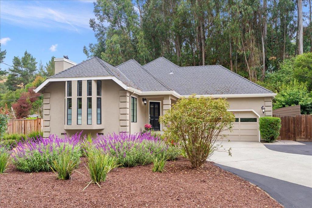 Privately situated within minutes from magical sandy beaches of La Selva Beach,this updated gem of a home boasting charming curb appeal is surrounded by wrap-around gardens,stone walkways & patios bordered by mature trees on a 16,422 sq ft lot. Featuring numerous recent upgrades,this single story light filled home includes Tesla Powerwall;new interior and exterior paint;newly painted cabinets throughout;refreshed landscaping;new stainless kitchen appliances;new flooring in kitchen and primary bathroom;some new/upgraded windows and doors;new light fixtures in dining and hall bath;reglazed tub/new glass door in hall bath.Ideal floor plan features a sunny great room with high ceilings and a cozy fireplace;formal dining room;large eat-in kitchen with ample cabinet storage and casual dining area with double-door access to lovely backyard.Bedroom wing includes a spacious primary suite with vaulted ceilings,large walk-in closet and refreshed en-suite bathroom.Two additional sunny bedrooms feature cedar closets.Engineered hardwood thruout.New residents of La Selva Beach-may be eligible to become a member of the La Selva Beach Improvement Association offering:private beach access,community events,clubhouse facilities,use of the bluff,Triangle Park,Robins Park and LaSelva Beach playground.