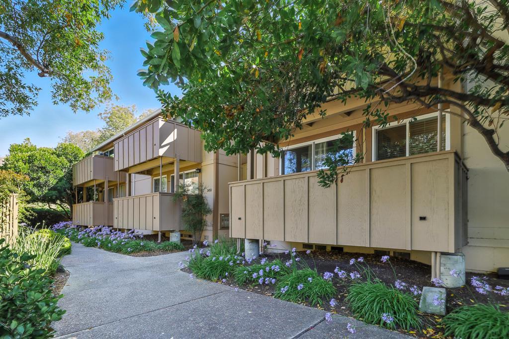This stunning, fully remodeled 3-bedroom, 2-bath condo located in the heart of Palo Alto! Every inch of this top-floor corner unit has been thoughtfully upgraded with modern finishes and attention to detail. The chefs kitchen has been completely transformed with sleek quartz countertops, custom cabinetry, stainless steel appliancesperfect for cooking and entertaining. The two full bathrooms have been stylishly renovated with high-end fixtures, modern tile, and spa-inspired finishes. Brand-new wide-plank engineered wood flooring flows throughout the home, creating a cohesive and elegant space. The open living and dining area opens to a private balcony, offering serene views and ideal indoor-outdoor living. Other features include in-unit laundry, recessed lighting, dual-pane windows, and a dedicated parking space with extra storage. Located in a quiet, tree-lined community with top-rated Palo Alto schools, and just minutes from Stanford University, tech campuses, shops, restaurants, and major commute routes. This is a rare turnkey opportunity in one of Silicon Valleys most sought-after neighborhoods!