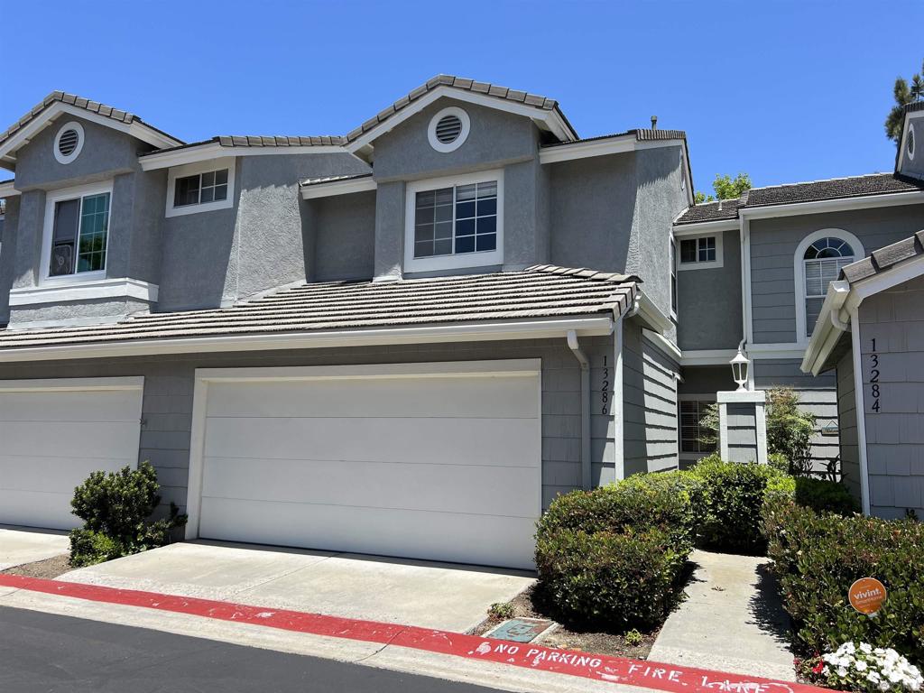 Welcome to Pacifica in the heart of Carmel Valley. Available 8/16/25. Pets Welcome. This 2-story 2BR/2.5BA townhome is ready for you. Vaulted ceilings, laminate flooring, living room with fireplace. Yard/Patio is fenced with lemon tree, cypress trees, roses and is pet friendly. Kitchen has new countertops, refrigerator included. Attached 2-car garage with washer/ dryer and storage shelving. Both bedrooms are upstairs. Community pool, spa and tennis courts. Great location in Del Mar Highlands neighborhood. Close to everything! Room Sizes available if needed. Available now. Clients pay all utilities. Landlord pays HOA fees. Pets ok. With pet deposit