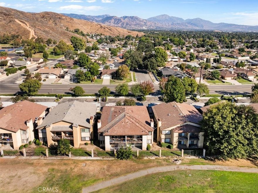 Enjoy the perfect blend of nature and convenience in this charming condo located near freeways 210 and 215. Walking distance to the mountains and a golf course right behind the property, offering peaceful views and no back neighbors. The community features a sparkling pool and is just steps away from a park with tennis courts and a playground. Excellent investment opportunity with Cal State San Bernardino nearby ideal for students, faculty, or anyone looking for a great rental potential.