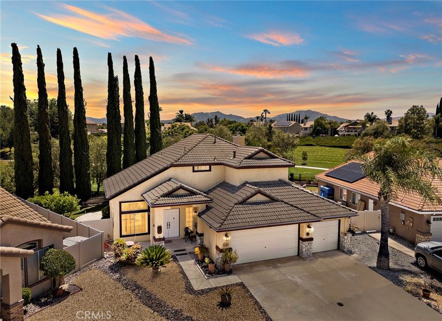 TOP-RATED SCHOOLS & NO HOA! - Welcome to this stunning 4-bedroom, 3-bathroom home, perfectly situated at the end of a private cul-de-sac in a sought-after Temecula community. Inside, enjoy an open floorplan featuring an updated kitchen, elegant tile backsplash, and plenty of storage. A convenient main-floor bedroom provides flexibility for guests or a home office. The luxurious primary suite includes a dual vanity sink, and large walk-in closet. Additional highlights include a 3-car garage, large pie-shaped lot, and bright, inviting living spaces. Close to top-rated schools, parks, golf courses, resorts, shopping, dining, and famous wineries —this is Temecula living at its best!