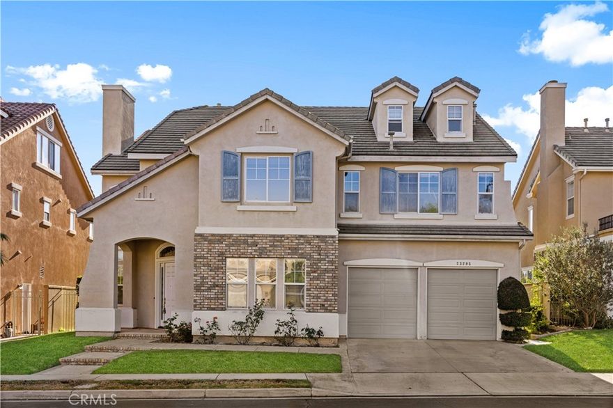 A Fantastic Value in Mission Viejo!

Perched high in the guard-gated community of Stoneridge, this home showcases sweeping views of Orange County, sparkling city lights, partial Lake Mission Viejo vistas, and dazzling 4th of July fireworks.



Inside, the layout is bright and flowing. The formal living room with fireplace welcomes you in style, while the library/office features a full wall of custom built-ins. A separate dining room offers an elegant setting for entertaining, and the cozy family room with fireplace creates the perfect everyday gathering spot. The spacious kitchen is equipped with an island, abundant cabinetry and counter space, plus a generous walk-in pantry. A breakfast bar and casual dining nook overlook the backyard.



The main level also includes a guest bath and a private en-suite bedroom—ideal for visitors, teens, or extended family. A dramatic staircase leads upstairs to the primary suite, complete with a luxurious bath and oversized walk-in closet. Three additional bedrooms share a full bath, and the convenient laundry room comes with sink, cabinets, and space for full-size appliances. On the third floor, a bonus room offers flexibility for a home gym, office, hobby space, or game room. The property also includes a leased solar system.



The backyard features a sparkling pool and ample yard space. And let’s talk about the views: sweeping sunsets, ocean glimpses on clear days, twinkling city lights, and multiple fireworks displays on the 4th of July. Tucked away on a quiet cul-de-sac, this home combines privacy, comfort, and endless potential.



This is more than just a house—it’s a place where dreams and inspiration come to life.