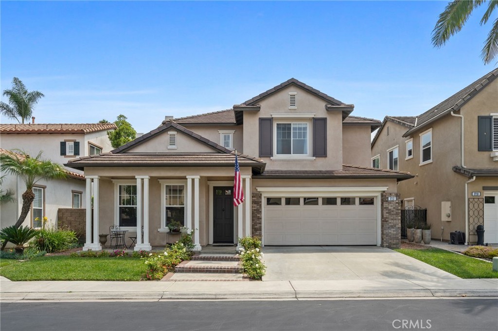 Welcome to 2712 Ashwood, with over 3,000 square feet of comfortable, coastal living space in the coveted Mesa Verde Collections. This rare 4-bedroom, 3-bathroom home blends size, function, and location into one incredible opportunity. Inside, soaring tall ceilings and abundant natural light create an inviting atmosphere. The versatile floor plan offers two generous living areas and a formal dining room with a butler’s pantry and wine storage. The spacious kitchen serves as the heart of the home, designed for both everyday living and entertaining, with a large island, and abundant storage. You’ll also appreciate the interior laundry room for added convenience. Upstairs, a dedicated office nook is perfect for working from home or managing busy schedules, and a flexible bonus room offers endless possibilities as a playroom, media space, or potential fifth bedroom. The expansive primary suite provides a private retreat with two walk-in closets, dual sinks, a stand-alone vanity, a soaking tub, and a separate shower. Living in Mesa Verde means more than just owning a home—it’s joining a vibrant community. Known for its tree-lined streets, friendly atmosphere, and active lifestyle, Mesa Verde offers easy access to the Mesa Verde Country Club, scenic bike trails along the Santa Ana River, and nearby Fairview Park. You’re minutes from the beach, The Camp & The Lab for unique shopping and dining, South Coast Plaza, and quick freeway connections for commuting or weekend getaways. With its private location on a quiet street, spacious layout, and unmatched neighborhood charm, 2712 Ashwood is your chance to enjoy the best of Mesa Verde living in one of its most sought-after enclaves.