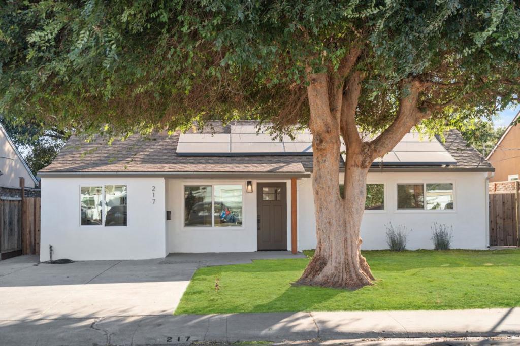Welcome to 217 N Cragmont Ave, where timeless charm meets modern living. This beautifully reimagined 4-bedroom, 1-bath residence offers 1,288 sq. ft. of thoughtfully designed living space, perfectly situated on a generous 5,200 sq. ft. lot in one of San Jose's most connected neighborhoods. Step inside to an inviting, light-filled living area enhanced with designer finishes, fresh paint, updated flooring, and a layout curated for comfort and style. The modernized kitchen shines with sleek cabinetry, quartz-style countertops, and stainless steel appliances, a space equally perfect for everyday meals and weekend entertaining. Each bedroom provides a peaceful retreat, while the newly renovated bathroom brings spa-like touches and elegant details. Natural light filters throughout, highlighting the balance of classic character and contemporary updates. Outdoors, the expansive backyard is a versatile canvas ideal for gatherings, gardening, or exploring future expansion potential. With shopping, dining, parks, and major commuter routes just minutes away, this home delivers not only comfort but also a lifestyle of convenience and connection.