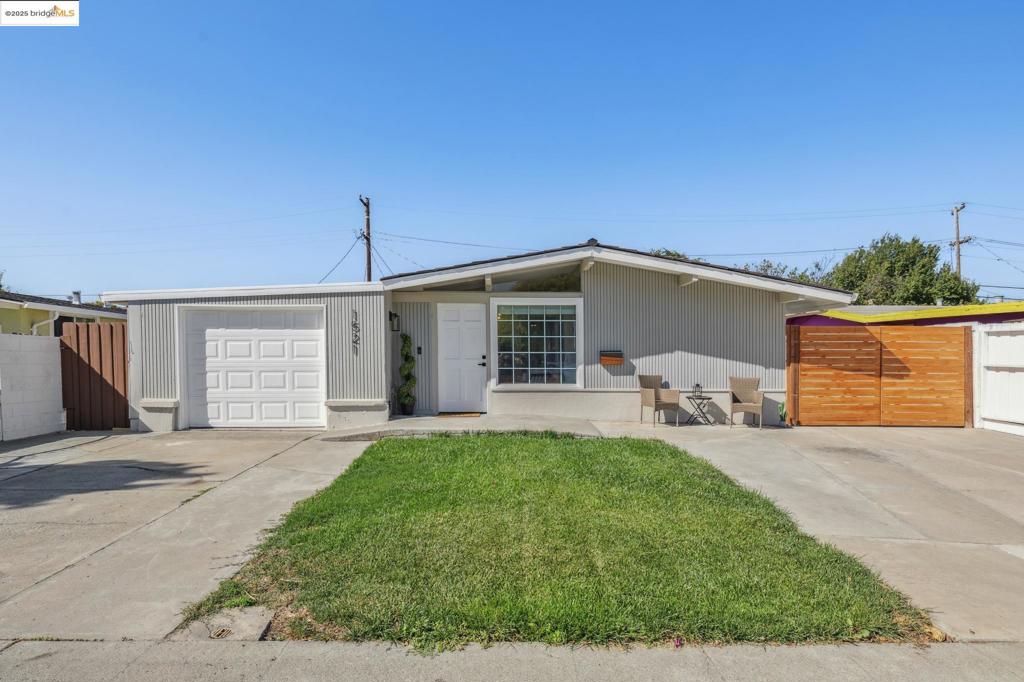Welcome to 1521 June Avenue, a thoughtfully updated Eichler home in the heart of San Jose. This inviting residence offers a warm and functional layout, with fresh updates that make it move-in ready. Step inside to discover a bright living space with tasteful finishes with a modernized kitchen featuring updated cabinetry and appliances. The bathroom has been refreshed with clean, contemporary touches, creating a sense of ease throughout the home. Plenty of parking spaces both in front and back of the house. Two driveways with one that leads to the backyard. Build an ADU or expand the house in the spacious backyard. The attached garage can be converted into another ADU. Buyer to check with city regulations. This home is conveniently located near an abundance of parks, shops, and restaurants. With its blend of charm and potentials, this home is ideal for first-time buyers or anyone seeking a retreat in a prime location.